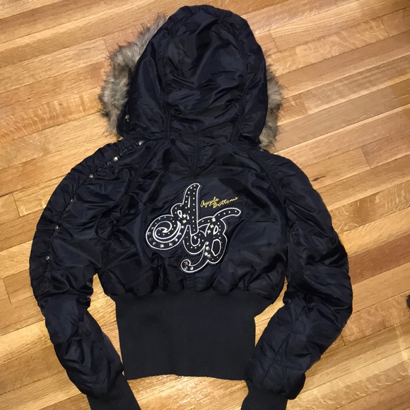 apple bottom bomber jacket